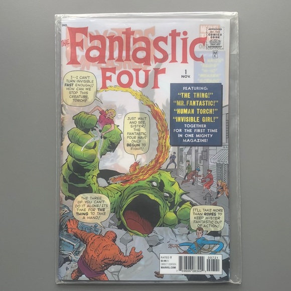 (C19) Monsters Unleashed #7 Fantastic Four Lenticular Cover Marvel 2017 Comic - Picture 1 of 7